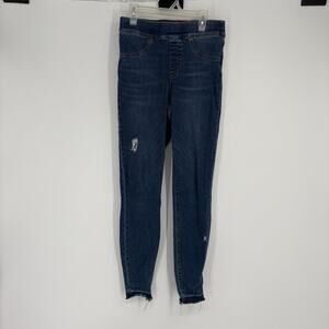 Spanx Women’s Jeggings Size Small Distressed Raw Hem